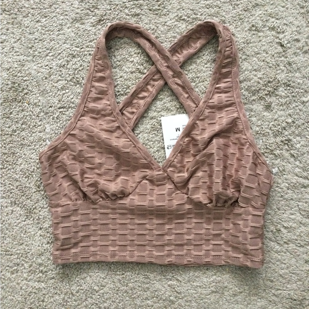 Forever 21 taupe tank top, size M